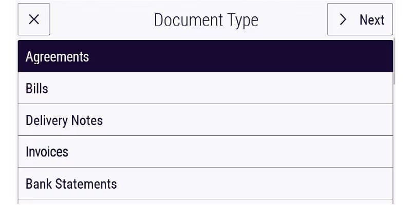 Appli Xerox® Intelligent Filer